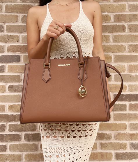 hope satchel bag michael kors|michael kors saffiano satchel.